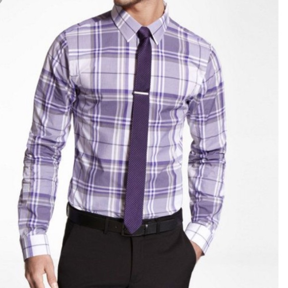 Express Extra Slim Shirt Size Medium - image 8